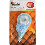 Slm 5 mm x 12 m Pastel Turkuaz Şerit Silici