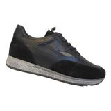 Slope 617 Deri Sneaker Erkek Ayakkabı Siyah