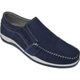 Slope Bağsız Marin Model Hakiki Deri Erkek Günlük Casual Ayakkabı 3015004 - Lacivert