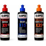 Slopes X9 Extra Kalın X15 Ince Pasta X35 Hare Giderici Seti 250 ml - 1 lt