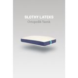 Sloth Bedding Doğal Latex Hipoalerjenik Yan ve Sırt Üstü Ortopedik Yastık 40 x 60 cm Slothylatex - Beyaz