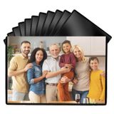 Sloworld Manyetik Resim Çerçevesi, 15'li Paket Manyetik Çerçeve Yeniden Kullanılabilir, Buzdolabı için Manyetik Fotoğraf Çerçeveleri 4"x6" Beyaz Kenarlıklı, Buzdolabı Mıknatısları, Ev, Okul, Ofis