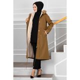 Sm Ayla Tünel Kemerli Tesettür Mont Taba - 38