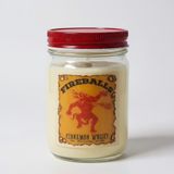 S&M Candle Factory Fireballs Tarçın Viski Mumu ~ Fındıklı Mum ~ Tamamen Doğal Premium Soya Mumu ~ Parodi Mum ~ Kırmızı Sıcak Tarçın Viski ~ Yüksek Kokulu (340 ml Kavanoz)