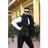 S&M CLOTHİNG YENİ SEZON ERKEK ÇITÇITLI & FERMUARLI ŞİŞME YELEK