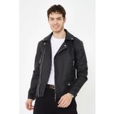 S&M CLOTHİNG YENİ SEZON ERKEK KARBON DERİ CEKET