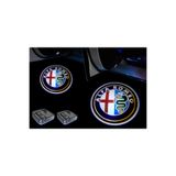 Sm Motors Alfa Romeo Araçlar Için Pilli Yapıştırmalı Kapı Altı Led Logo