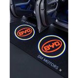 Sm Motors Kapı Altı Logo Byd LED Projektör - 0002 - Beyaz
