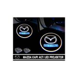 Sm Motors Mazda Araçlar Için Pilli Yapıştırmalı Kapı Altı Led Logo