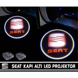 Sm Motors Seat Araçlar Için Pilli Yapıştırmalı Kapı Altı Led Logo