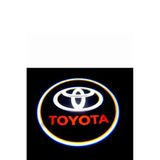 Sm Motors ToyotaAraçlar İçin Pilli Yapıştırmalı Kapı Altı Led Logo-Projektör