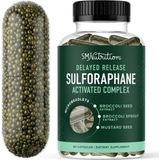 SM Nutrition Smnutrition Sulforaphane 60 Capsul Broccoli Sprouts Nrf2 Activation Immune Glucoraphanin Myrosinase.usa. - Aromasız