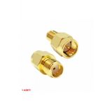 Sma Erkek To Sma Disi Adaptor Soket Altin Kaplama Soket 0-6Ghz Rf Wi-Fi Anten Fpv Lora Helium Prs