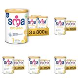 SMA Optipro 1 Bebek Sütü (0-6 Ay, 800 g x 3 Adet) (5 paketi)