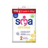SMA Optipro 2 Devam Sütü 450 Gr 2'Li (900 Gr'lık Paket)