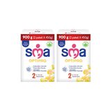 SMA Optipro 2 Probiyotik Devam Sütü 6-12 Ay 900 gr 2 Adet