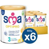 SMA Optipro 3 1-3 Yaş Bebek Devam Sütü 800 gr x 6
