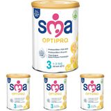 SMA Optipro 3 Devam Sütü (1-3 Yaş, 800 g) 4lü paket