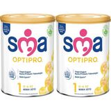 SMA Optipro 400 gr No:1 Bebek Sütü (0-6 Ay) (2 Li Set)