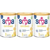 SMA Optipro 400 gr No:1 Bebek Sütü (0-6 Ay) (3 Lü Set)