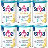 SMA Sma 3 Optipro Probiyotik Toz Devam Sütü 800 gr x 6 Adet 1-3 Yaş İçin Vitamin Kaynağı