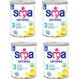 Sma Toz Devam Sütü 3 Optipro Probiyotik 1 - 3 Yaş 4 x 400 G Sağlıklı Beslenme İçin