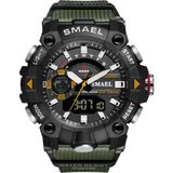 Smael 8040 Dijital Analog Spor Askeri Erkek Kol Saati - yok