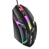 SMAIGE Kablolu USB Fare - RGB Optik Bilgisayar Faresi, Windows PC, Dizüstü Bilgisayar, Masaüstü, Notebook için 1200 DPI Ofis, Ev ve Oyun Faresi, Sağ veya Sol El Kullanımı için (Siyah)