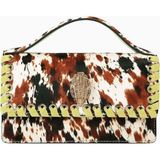 Small Bond Top-Handle Bag Şık Mini Çanta - Kahverengi