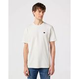 Small Logo Bisiklet Yaka T-Shirt Vintage White Vintage White M