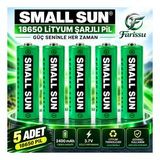 Small Sun XTY 18650 Şarj Edilebilir Lityum İyon Pil 3.7V 2400mAh