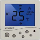 Smallart Fancoil Sıva Altı Dijital Termostatı SM2008FFN-L - Yok