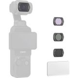 SmallRig 4776 DJI Osmo Pocket 3 için VND2-5 / ND16/CPL / LPF Filtresi / Ekran Koruyucu Filtre Kiti