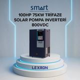 Smart 100Hp 75Kw Solar Pompa Inverter (Yeni Nesil)