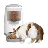 Smart 1080P Kameralı Otomatik Mama Kabı Wifi Tuya Destekli S-Link Kedi Köpek Pet Besleyici Yem Kabı - Beyaz