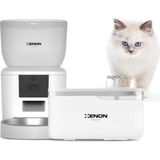 Smart Akıllı Otomatik Kedi Köpek Mama Kabı Programlanabilir Besleme Kasesi ve Su Pınarı Sebili 2'li Pet Ürünleri Evcil Hayvan Başlangıç Seti - Çok Renkli