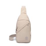 Smart Bags 1239 Koyu Gri Nano Metalik Kumaş Bodybag Kadın Çantası