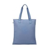 Smart Bags Büyük Boy Krinkıl Kumaş Omuz Çantası BC 3076 - Jeans Mavi - Standart