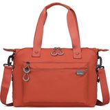 Smart Bags Ekstra Hafif Kumaş Kadın Omuz Çantası 3139 Kiremit