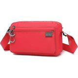 Smart Bags Ekstra Hafif Kumaş Postacı Çantası BC 3148 - Kırmızı