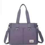 Smart Bags Exclusive Kanvas Kumaş Kadın Omuz Çantası 1307 - Füme