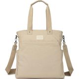 Smart Bags Exclusive Kanvas Kumaş Kadın Omuz Çantası 1309 - Bej