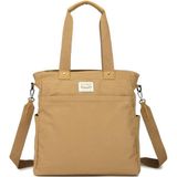 Smart Bags Exclusive Kanvas Kumaş Kadın Omuz Çantası 1309 - Camel