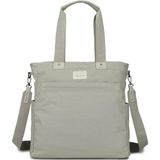 Smart Bags Exclusive Kanvas Kumaş Kadın Omuz Çantası 1309 - Gri