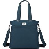 Smart Bags Exclusive Kanvas Kumaş Kadın Omuz Çantası 1309 - Lacivert