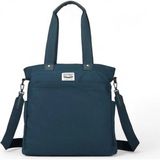 Smart Bags Exclusive Kanvas Kumaş Kadın Omuz Çantası 1309 - Lacivert