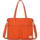 Smart Bags Exclusive Kanvas Kumaş Kadın Omuz Çantası 1325 - Kiremit