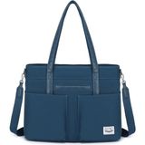 Smart Bags Exclusive Kanvas Kumaş Kadın Omuz Çantası 1325 - Lacivert