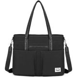Smart Bags Exclusive Kanvas Kumaş Kadın Omuz Çantası 1325 - Siyah