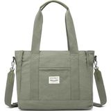 Smart Bags Exclusive Kanvas Kumaş Kadın Omuz Çantası 1326 - Haki